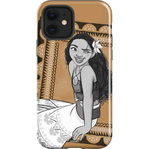 Disney Moana Winking Art iPhone 12 Impact Case