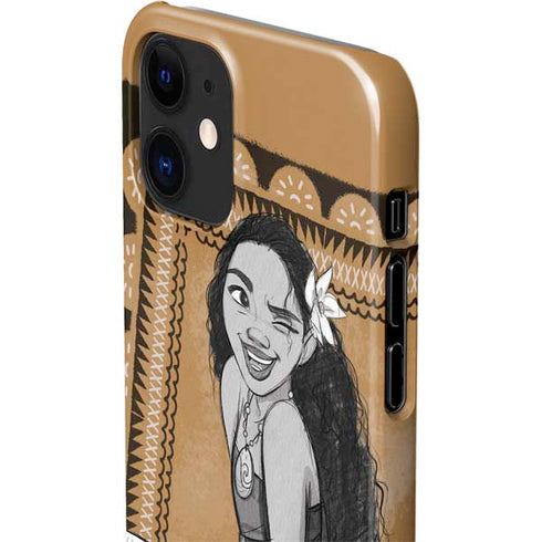 Disney Moana Winking Art iPhone 12 Mini Lite Case