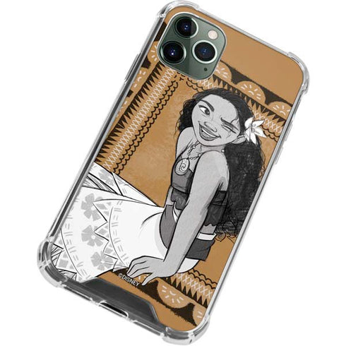 Disney Moana Winking Art iPhone 12 Pro Clear Case