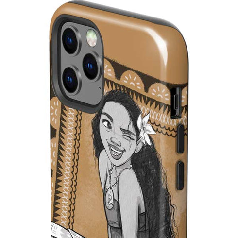 Disney Moana Winking Art iPhone 12 Pro Impact Case