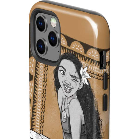 Disney Moana Winking Art iPhone 12 Pro Max Impact Case