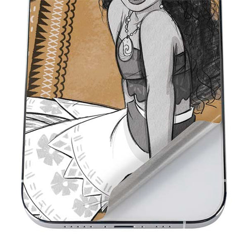 Disney Moana Winking Art iPhone 12 Pro Skin