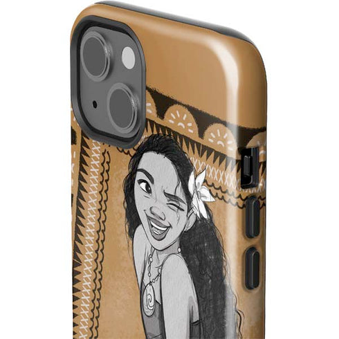Disney Moana Winking Art iPhone 13 Impact Case