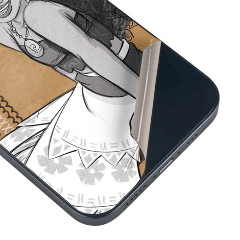 Disney Moana Winking Art iPhone 14 Plus Skin