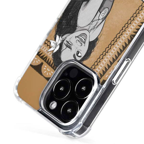 Disney Moana Winking Art iPhone 14 Pro Max MagSafe Case