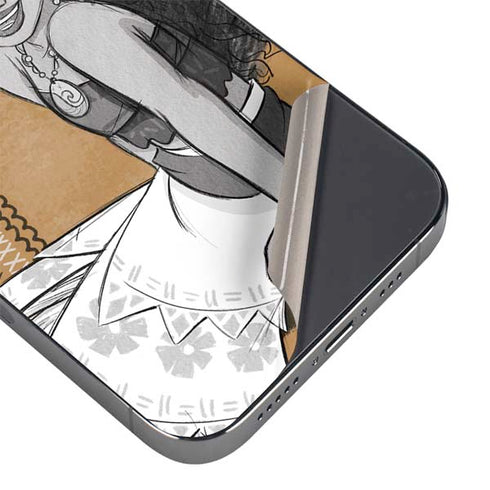 Disney Moana Winking Art iPhone 14 Pro Max Skin
