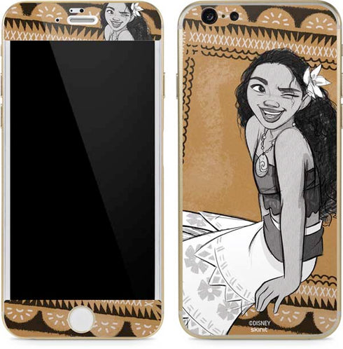 Disney Moana Winking Art iPhone 6/6s Skin
