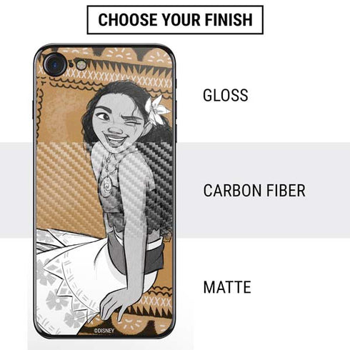Disney Moana Winking Art iPhone SE (2nd & 3rd Gen) Skin
