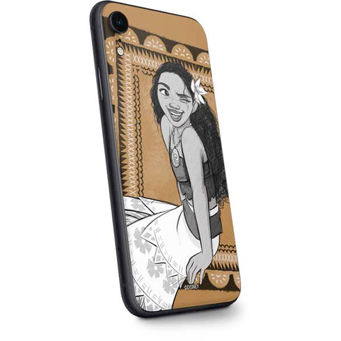 Disney Moana Winking Art iPhone XR Skin