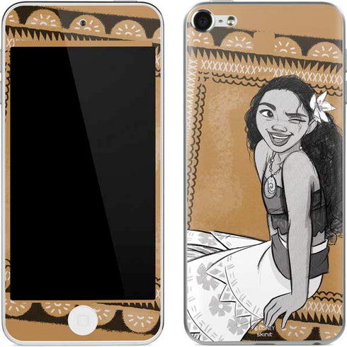 Disney Moana Winking Art Apple iPod Skin