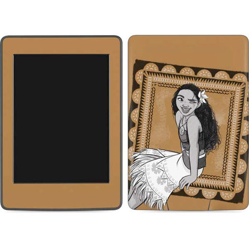Disney Moana Winking Art Amazon Kindle Skin