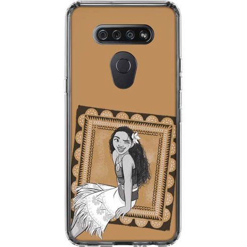 Disney Moana Winking Art LG K51/Q51 Clear Case