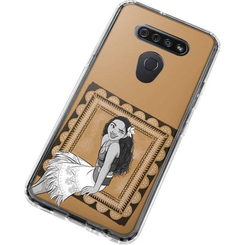 Disney Moana Winking Art LG K51/Q51 Clear Case