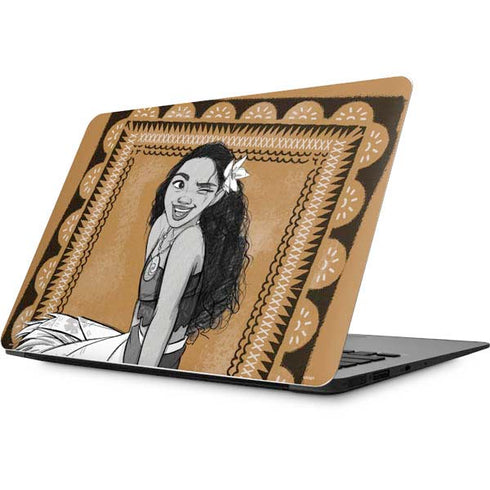 Disney Moana Winking Art Apple MacBook Skin