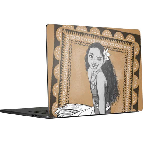 Disney Moana Winking Art MacBook Air 15 in (2023) Skin