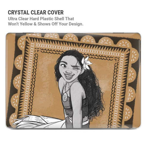 Disney Princess Moana Winking Art MacBook Air 15in (2023-2025) Case plus Skin