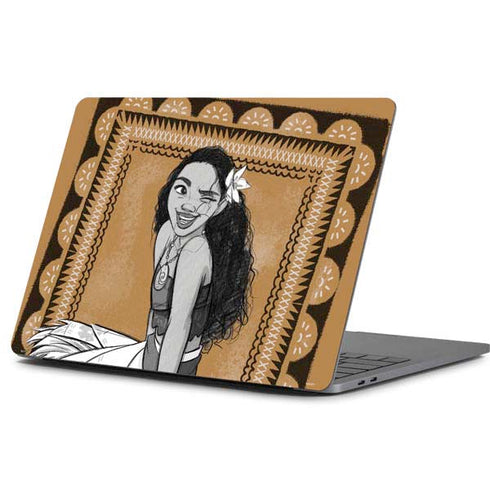 Disney Moana Winking Art Apple MacBook Pro 13-inch Skin