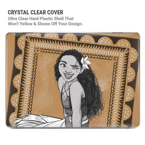 Disney Moana Winking Art MacBook Pro 15in (2016-19) Case plus Skin