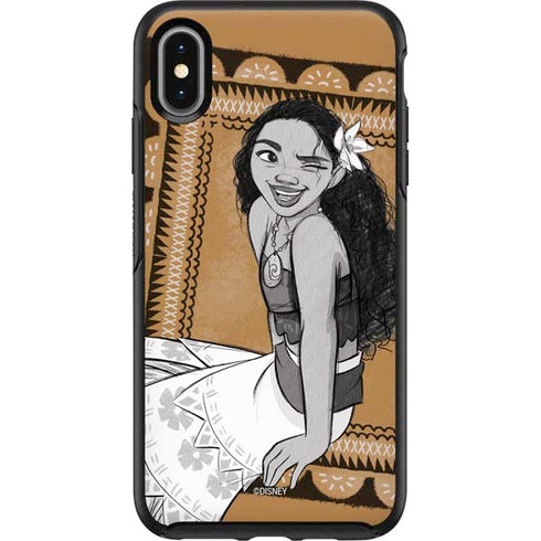 Disney Moana Winking Art Otterbox Symmetry iPhone Skin