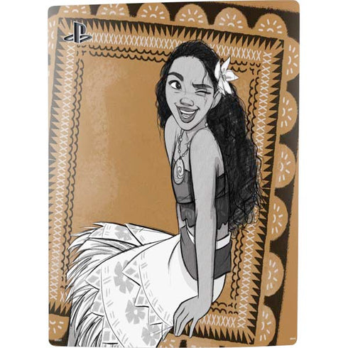 Disney Moana Winking Art PS5 Bundle Skin