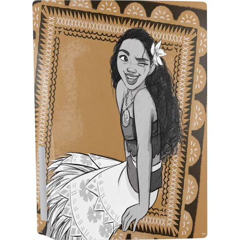 Disney Moana Winking Art PS5 Bundle Skin