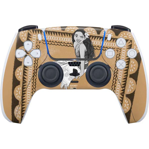 Disney Moana Winking Art PS5 Controller Skin