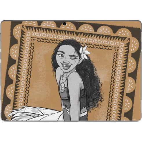 Disney Moana Winking Art Surface Pro 9 Skin