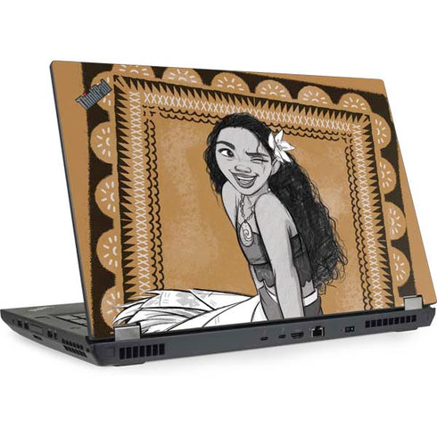 Disney Moana Winking Art Lenovo ThinkPad Skin