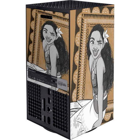 Disney Moana Winking Art Xbox Series X Bundle Skin