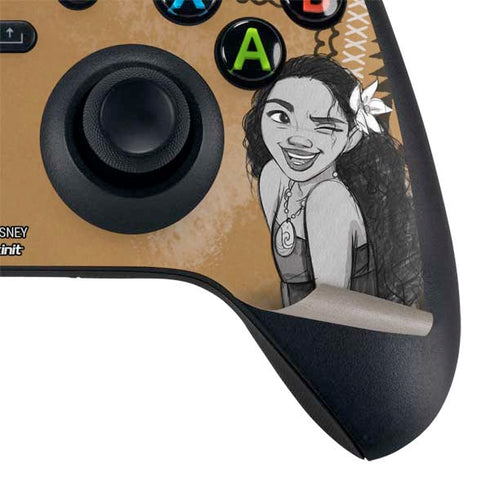 Disney Moana Winking Art Xbox Series X Bundle Skin