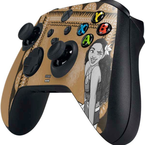 Disney Moana Winking Art Xbox Series X Controller Skin