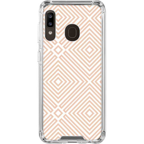 Modern Shapes Galaxy A30 Clear Case