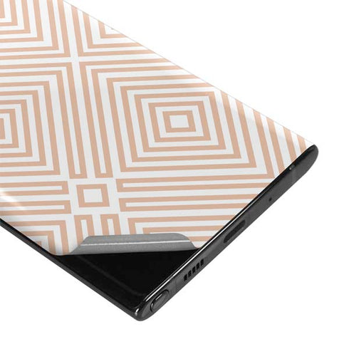 Modern Shapes Galaxy Note 10 Skin
