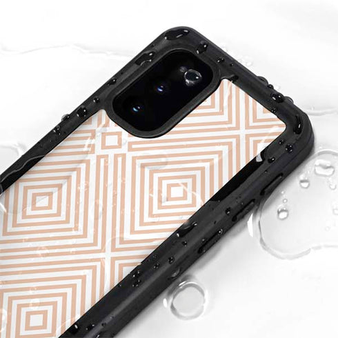 Modern Shapes Galaxy S20 Waterproof Case