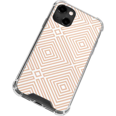 Modern Shapes iPhone 13 Clear Case