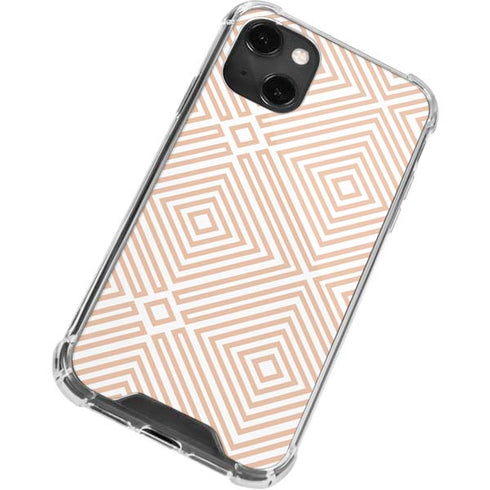 Modern Shapes iPhone 15 Plus Clear Case