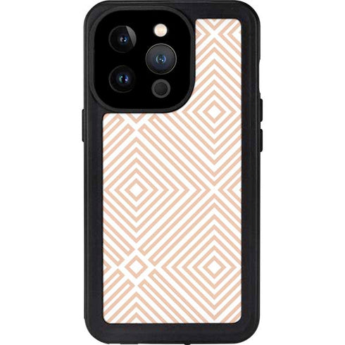 Modern Shapes iPhone 14 Pro Waterproof Case