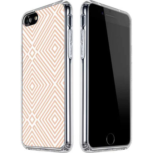 Modern Shapes iPhone SE (2nd & 3rd Gen) Clear Case