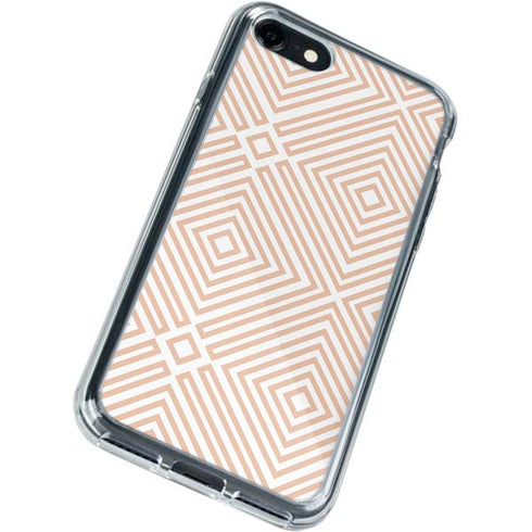 Modern Shapes iPhone SE (2nd & 3rd Gen) Clear Case