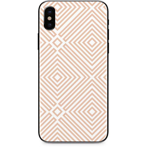 Modern Shapes iPhone X Skin