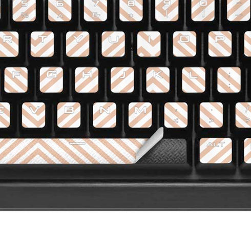 Modern Shapes K95 RGB PLATINUM Mechanical Gaming Keyboard Skin