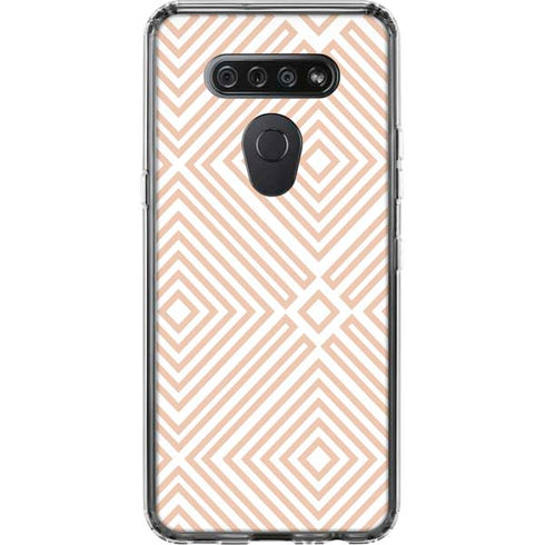 Modern Shapes LG K51/Q51 Clear Case