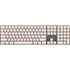 Modern Shapes Magic Keyboard with Numeric Keypad Skin