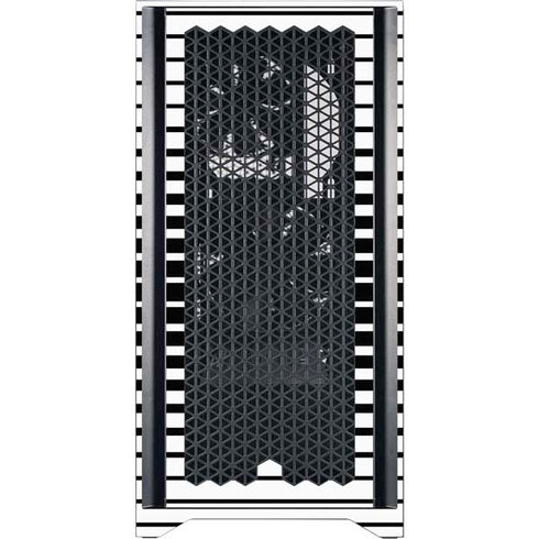 Modern Stripes Corsair 4000D Tempered Glass Mid-Tower ATX Case Skin