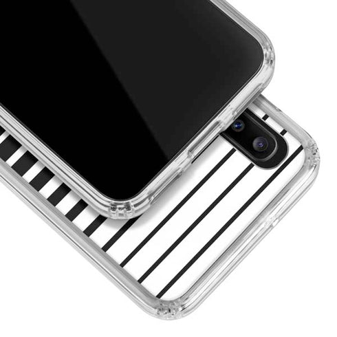 Modern Stripes Galaxy A30 Clear Case