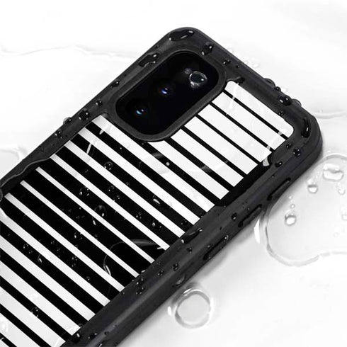 Modern Stripes Galaxy S20 Waterproof Case
