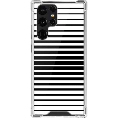 Modern Stripes Galaxy S22 Ultra Clear Case