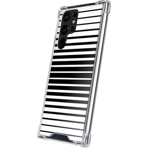 Modern Stripes Galaxy S22 Ultra Clear Case