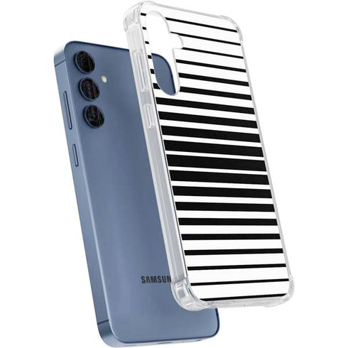 Modern Stripes Galaxy S24 Clear Case