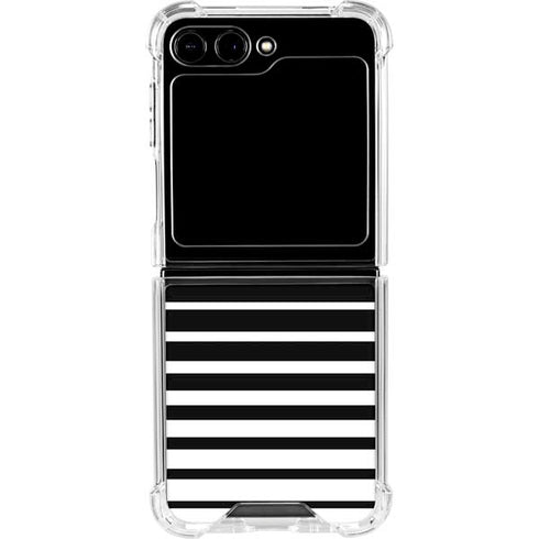 Modern Stripes Galaxy Z Flip5 5G Clear Case